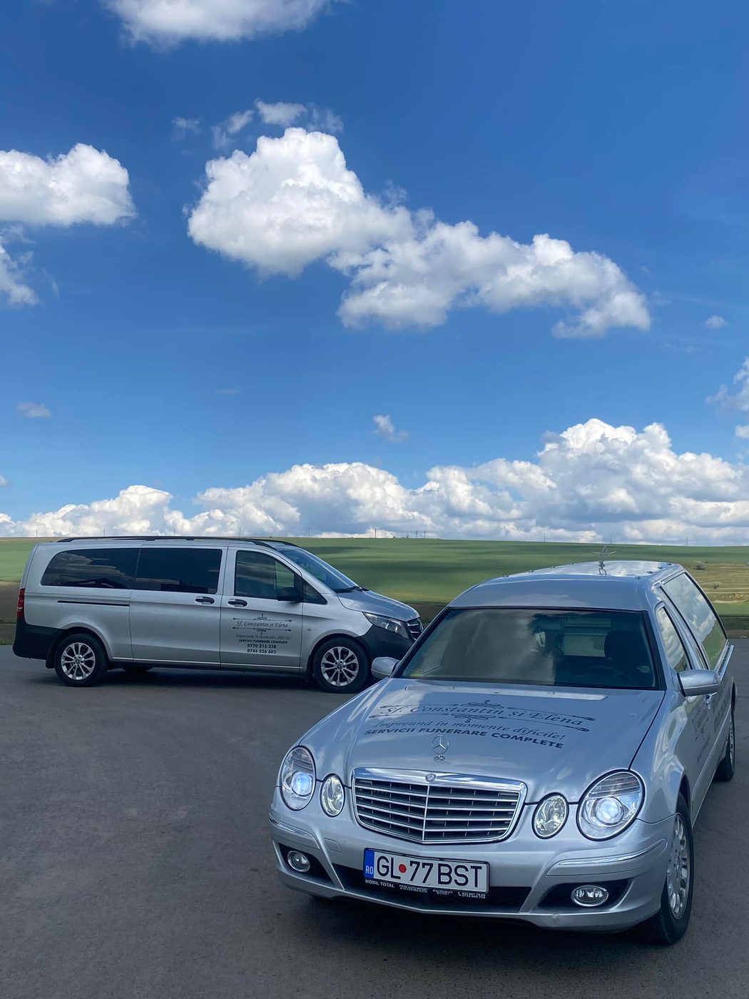 Flotă auto Casa Funerară Sfinții Constantin și Elena
